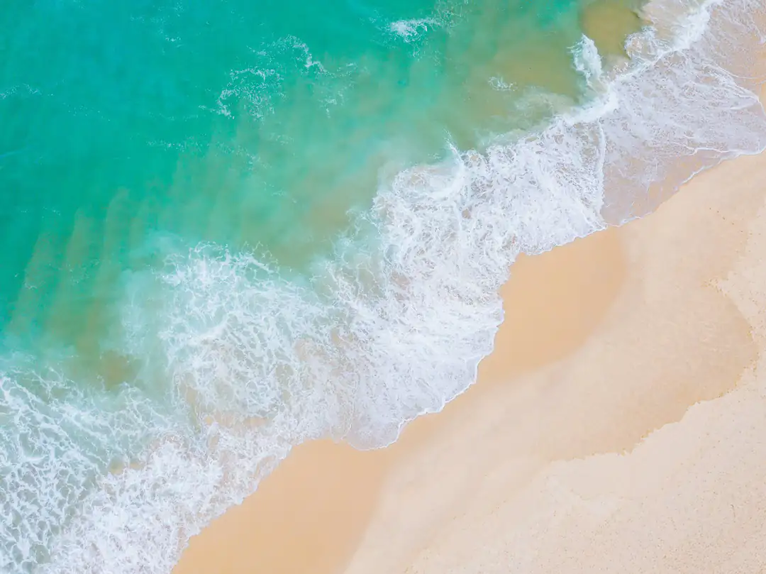 Barra da Tijuca's long Atlantic shoreline seen from above