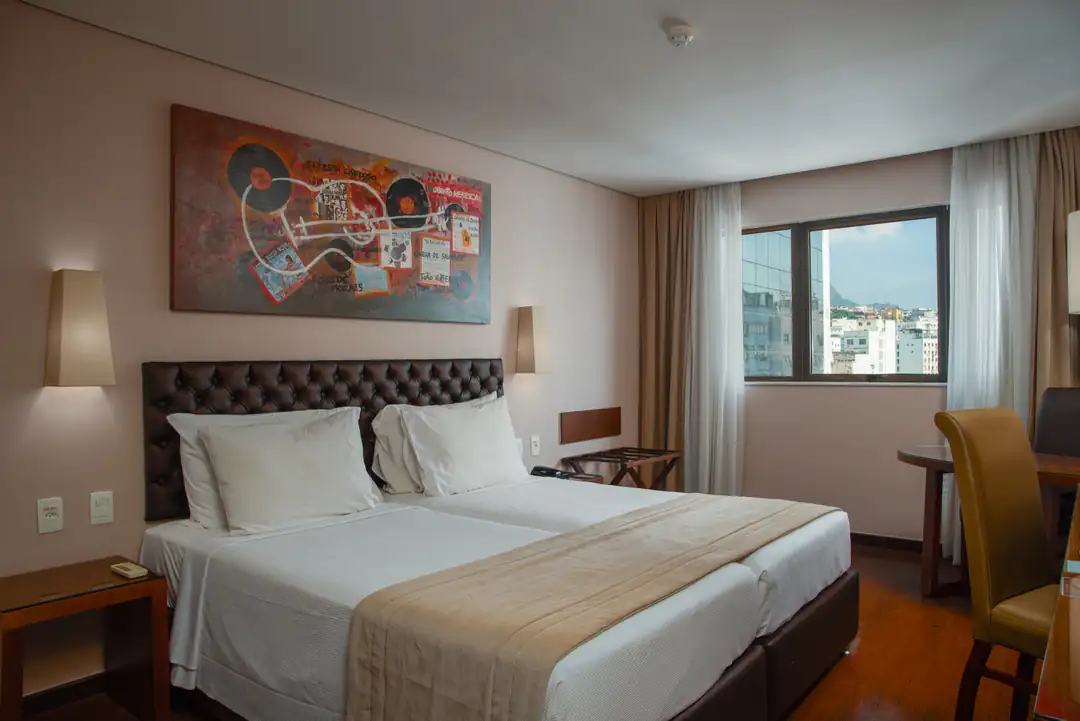A Standard room at Vila Galé Rio de Janeiro