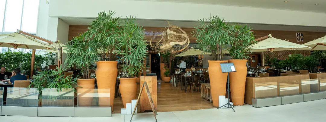 The entrance to Pobre Juan at VillageMall in Barra da Tijuca